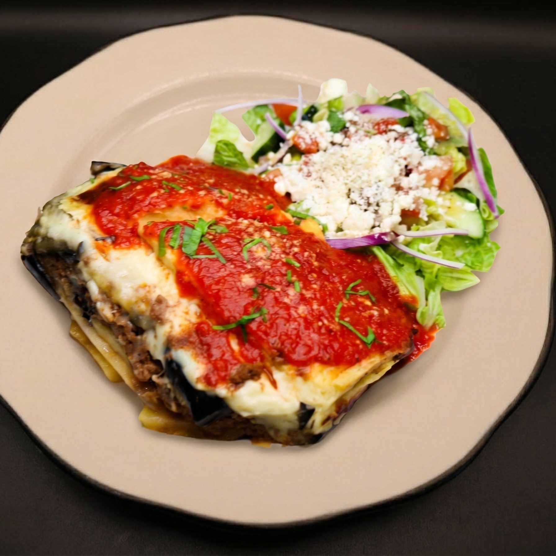 Moussaka.