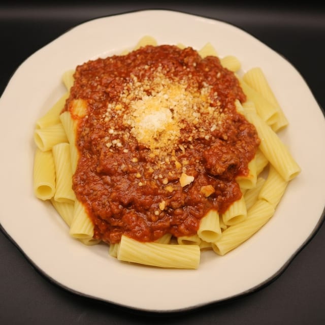 Bolognese Rigatoni.
