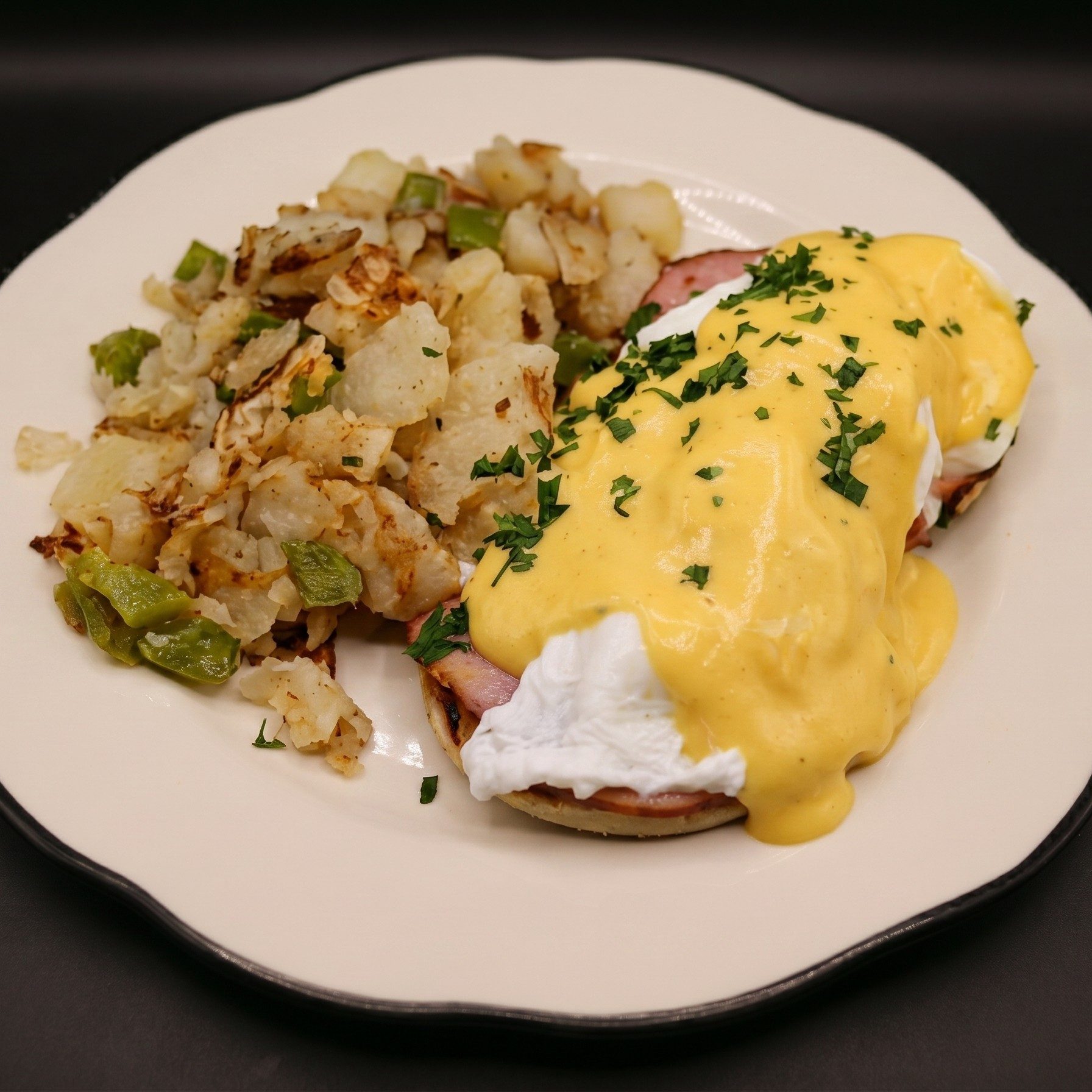 Eggs Benedict.