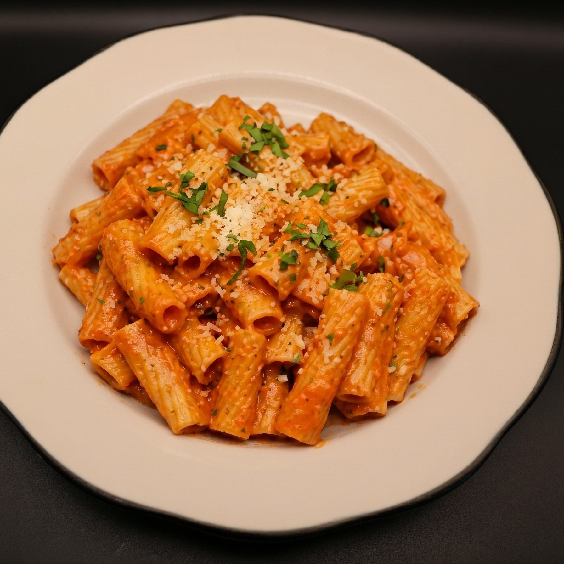 Rigatoni Alla Vodka.