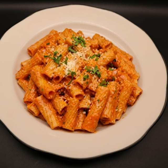 Rigatoni Alla Vodka.