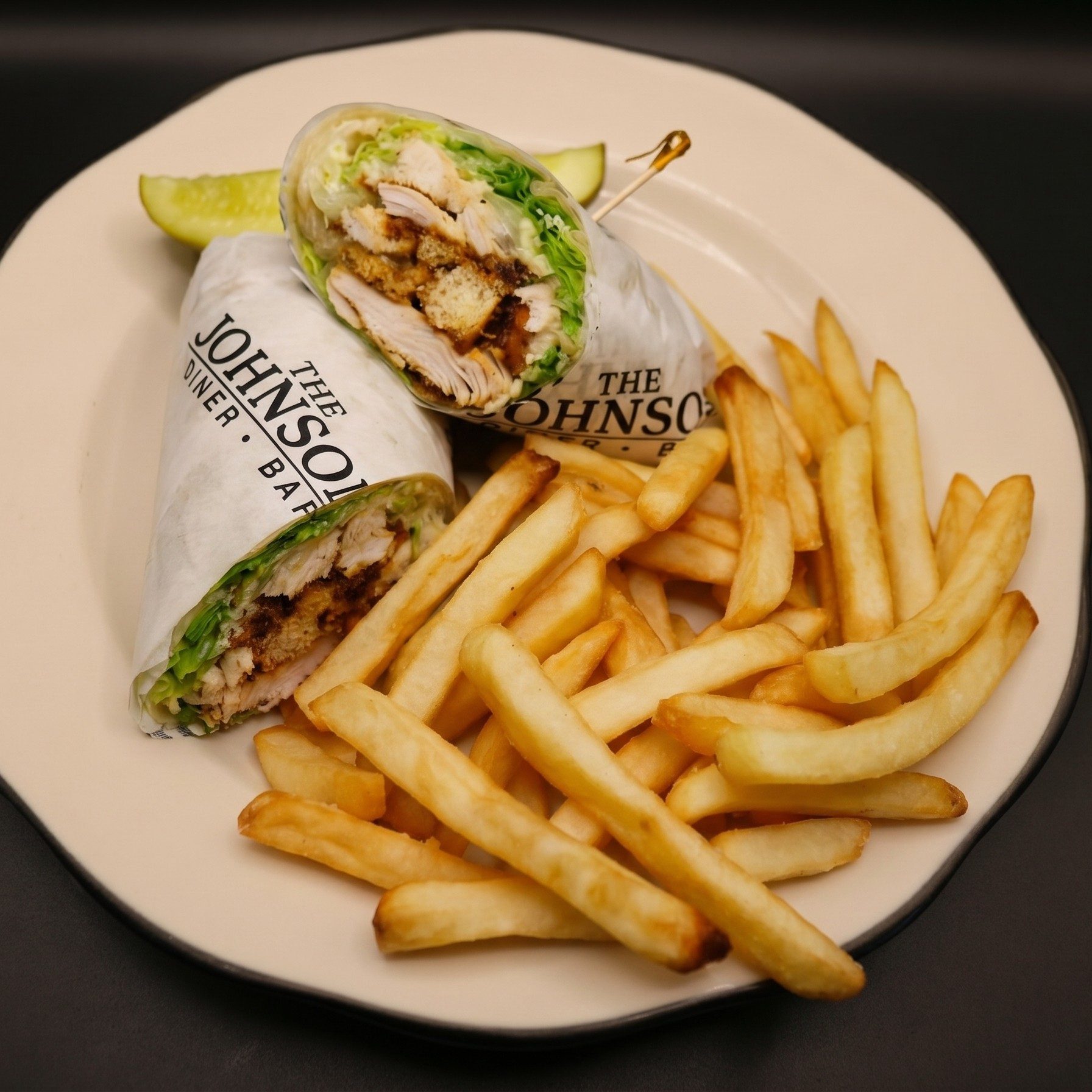 Chicken Caesar Wrap.