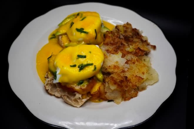 Eggs Florentine.