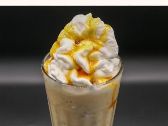 Frozen Caramel Frappuccino.