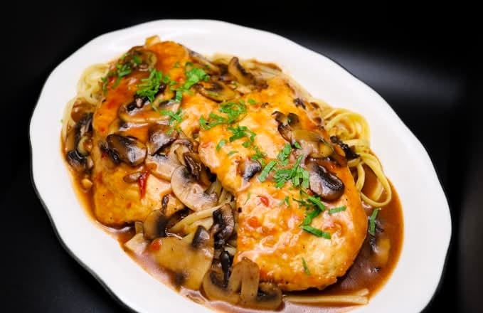 Marsala Chicken.