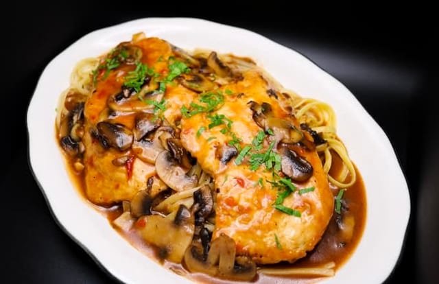 Marsala Chicken.